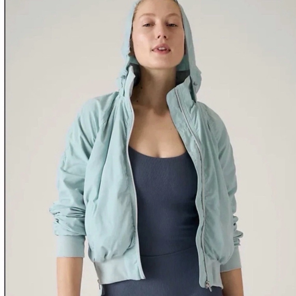 Athleta Jetset bomber jacket NWOT